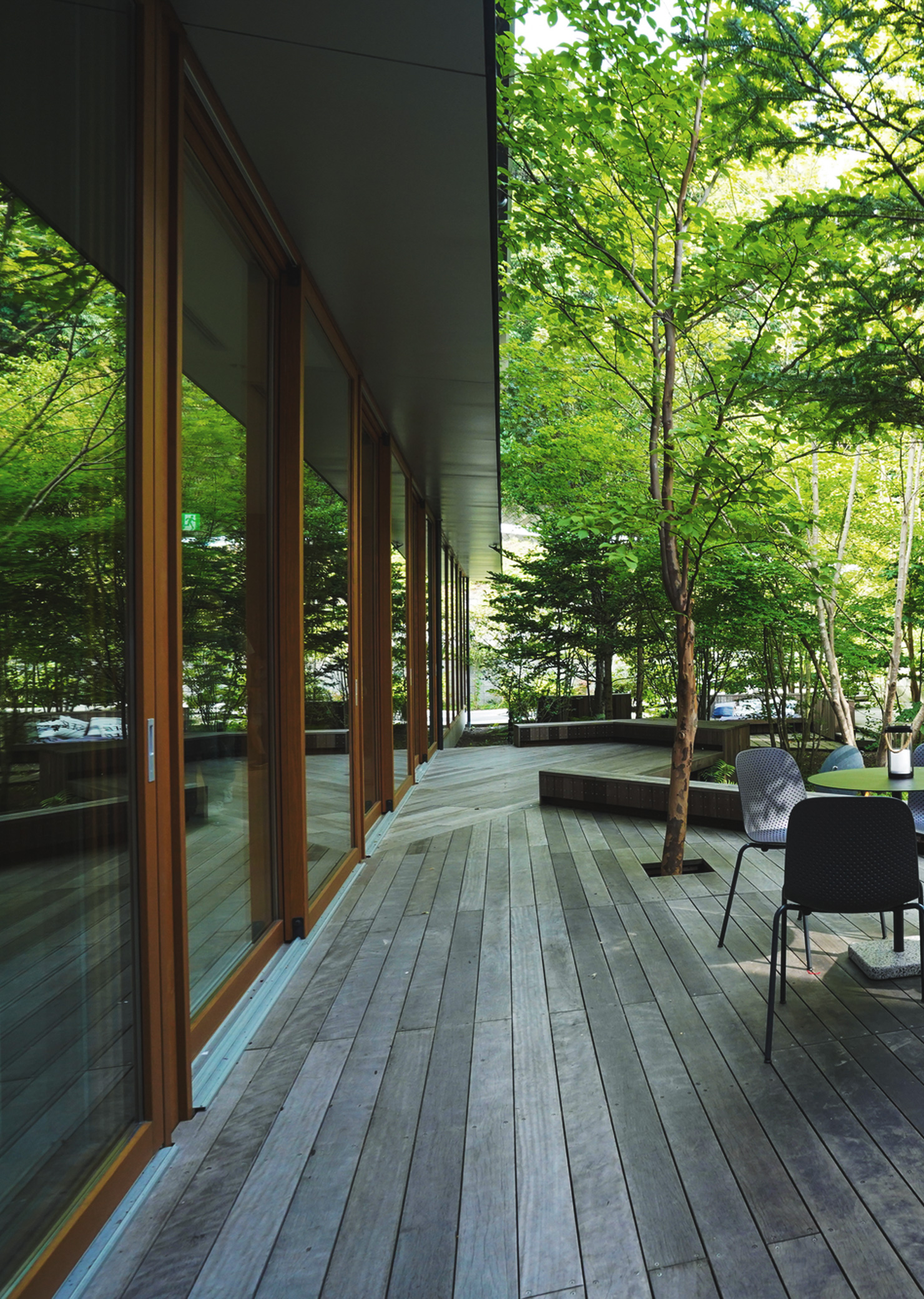 Set your heart free in the silence —　a moment of pure luxury in Karuizawa.